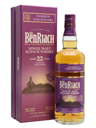 Whisky Benriach 22 Dark Rum