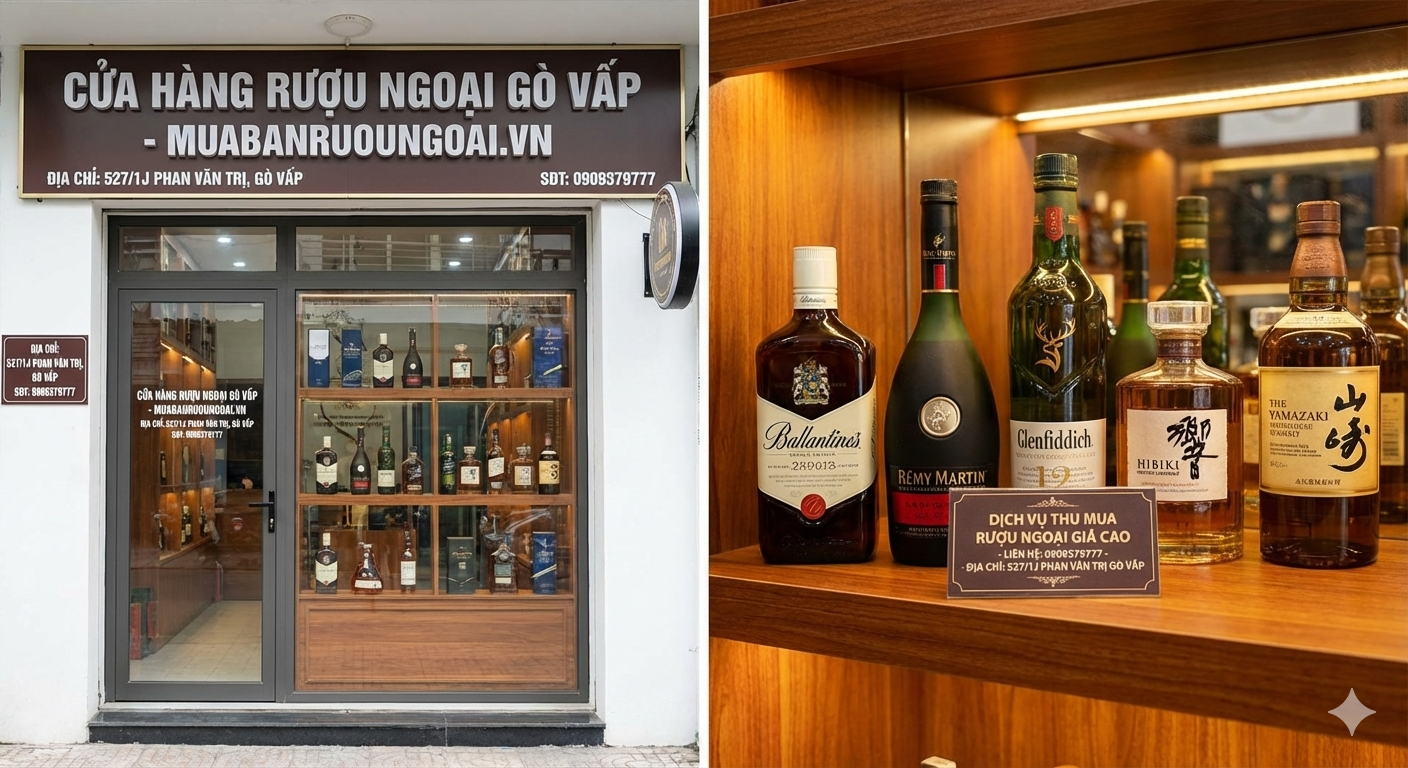 mua lại rượu ngoại giá cao