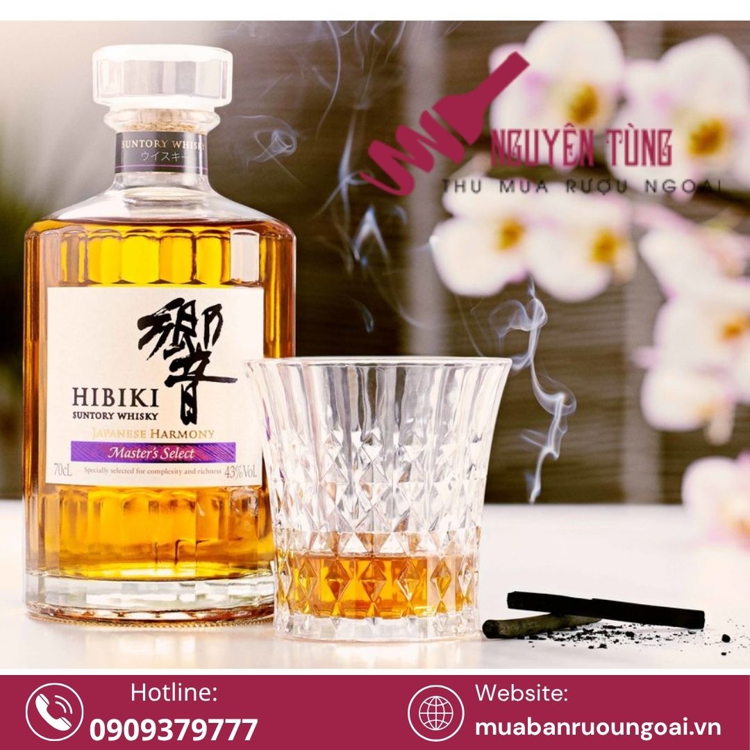 Hibiki không chỉ là một chai whisky – đó là tinh thần Nhật Bản cô đọng trong từng giọt rượu.