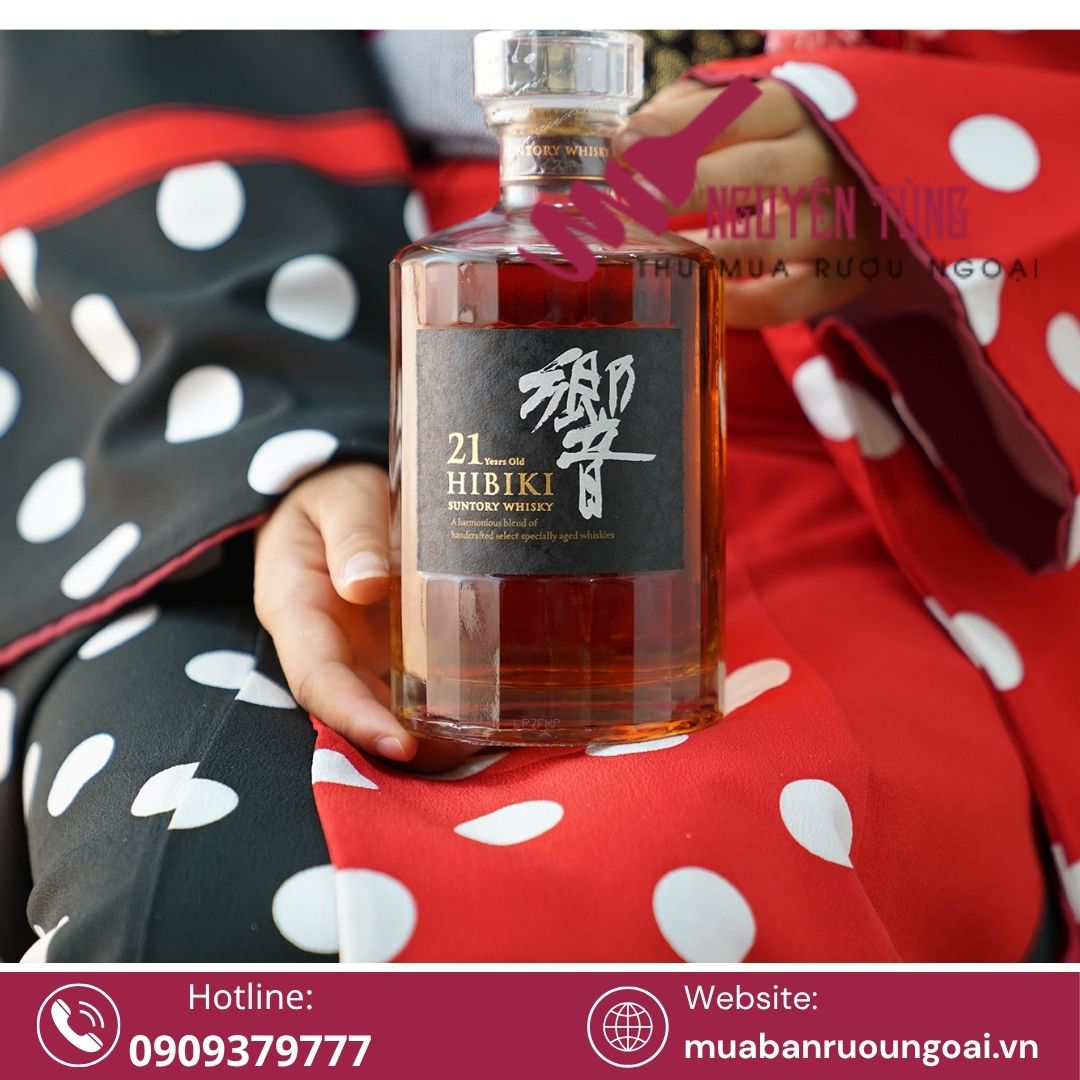 Hibiki Harmony, Hibiki 17, Hibiki 21 là ba dòng rượu whisky trứ danh của Nhật Bản, được cả giới sưu tầm lẫn người tiêu dùng phổ thông ưa chuộng.
