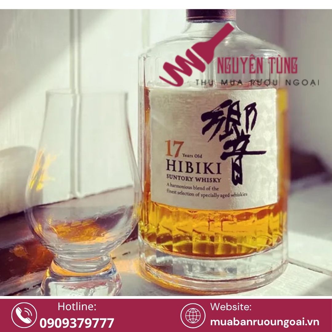 Rượu Hibiki 17 năm là một trong những dòng whisky Nhật Bản mang tính biểu tượng và được săn đón nhiều nhất trên toàn cầu.