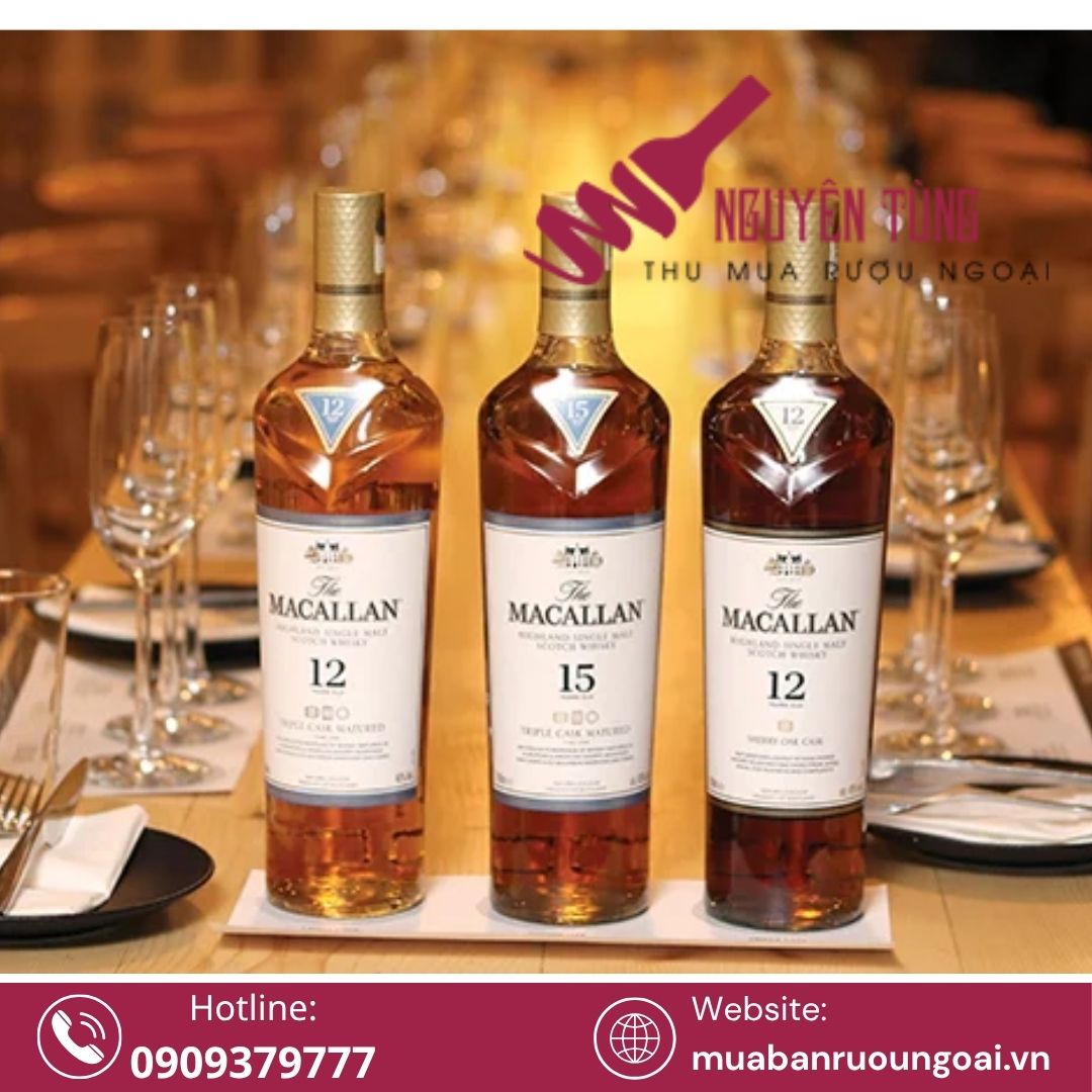Mỗi chai Macallan đều ẩn chứa một giá trị riêng – nếu bạn chọn đúng dòng, đúng thời điểm, đó sẽ là tài sản tăng giá bền vững theo năm tháng.