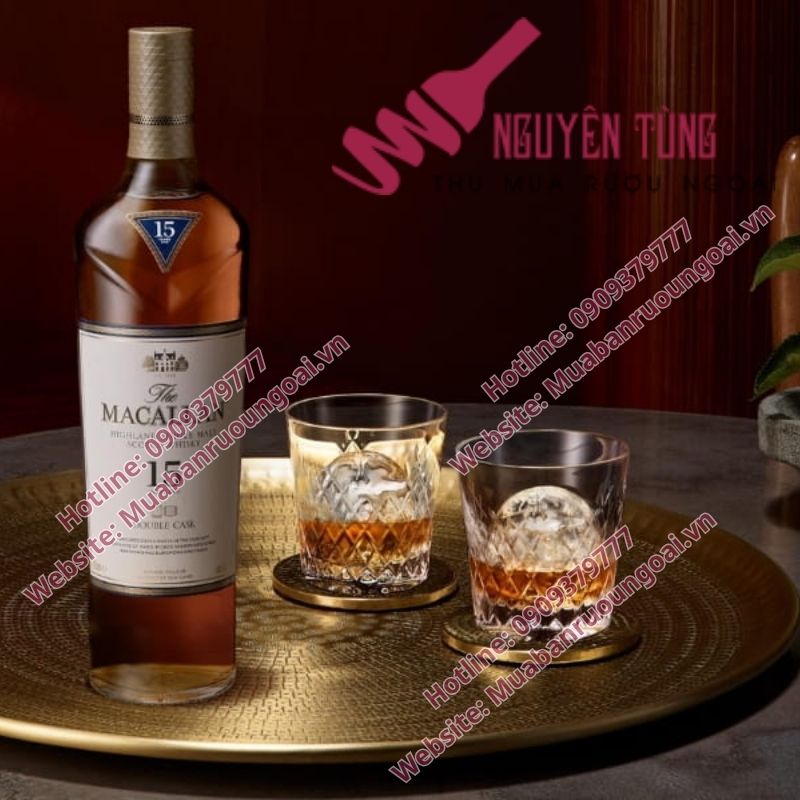 Rượu Macallan 15 năm là một trong những dòng single malt whisky cao cấp được ưa chuộng nhất hiện nay