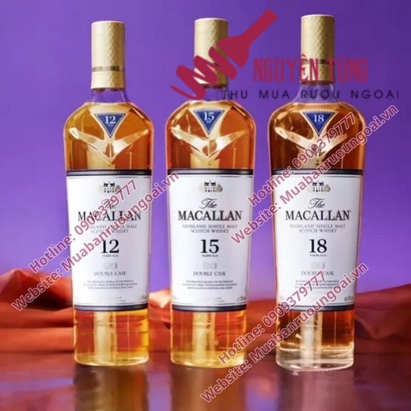 Với hương vị đậm đà, thiết kế sang trọng và danh tiếng toàn cầu, Macallan xứng đáng có mặt trong mọi bộ sưu tập whisky của người yêu rượu.