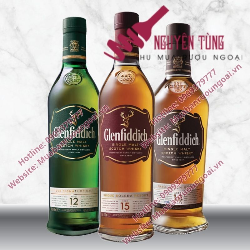 Với chất lượng ổn định và danh tiếng toàn cầu, Glenfiddich xứng đáng là “single malt biểu tượng” trong mọi bộ sưu tập whisky cao cấp.