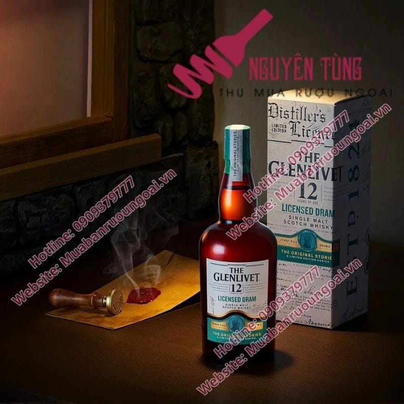 Rượu Glenlivet 12 năm là dòng single malt whisky kinh điển đến từ vùng Speyside – Scotland, được mệnh danh là “linh hồn của whisky Scotland” nhờ hương vị thanh tao