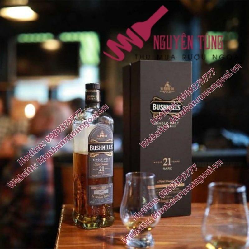 Trong thế giới whisky châu Âu, rượu Bushmills là một trong những tượng đài cổ điển nhất, đại diện cho tinh hoa của whiskey Ireland – nhẹ nhàng, tinh tế